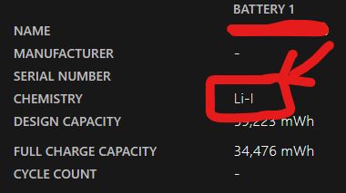 how to know what type of battery you have? - Microsoft Q&A