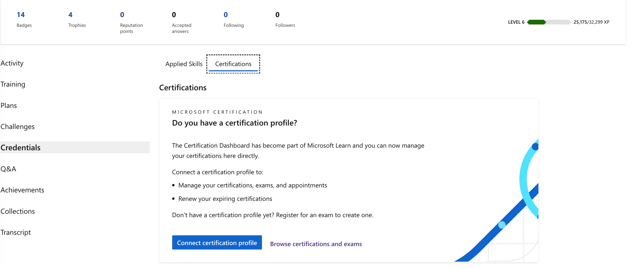 I cannot see certification earned - Microsoft Q&A