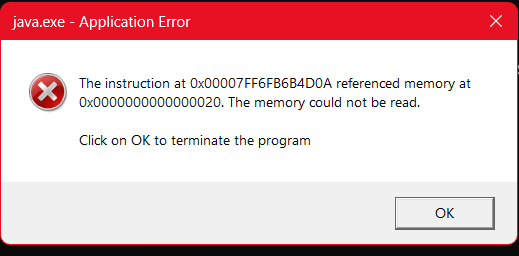What is an Error Code 0x00007FF7EA6D4D0A? - Microsoft Q&A