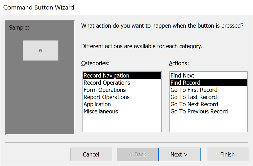 Access 2013 command button picture size - Microsoft Q&A