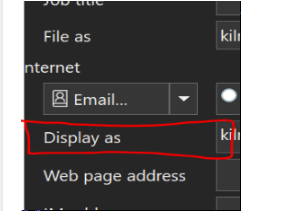 How to change my email shortcut when people write my email address in ...