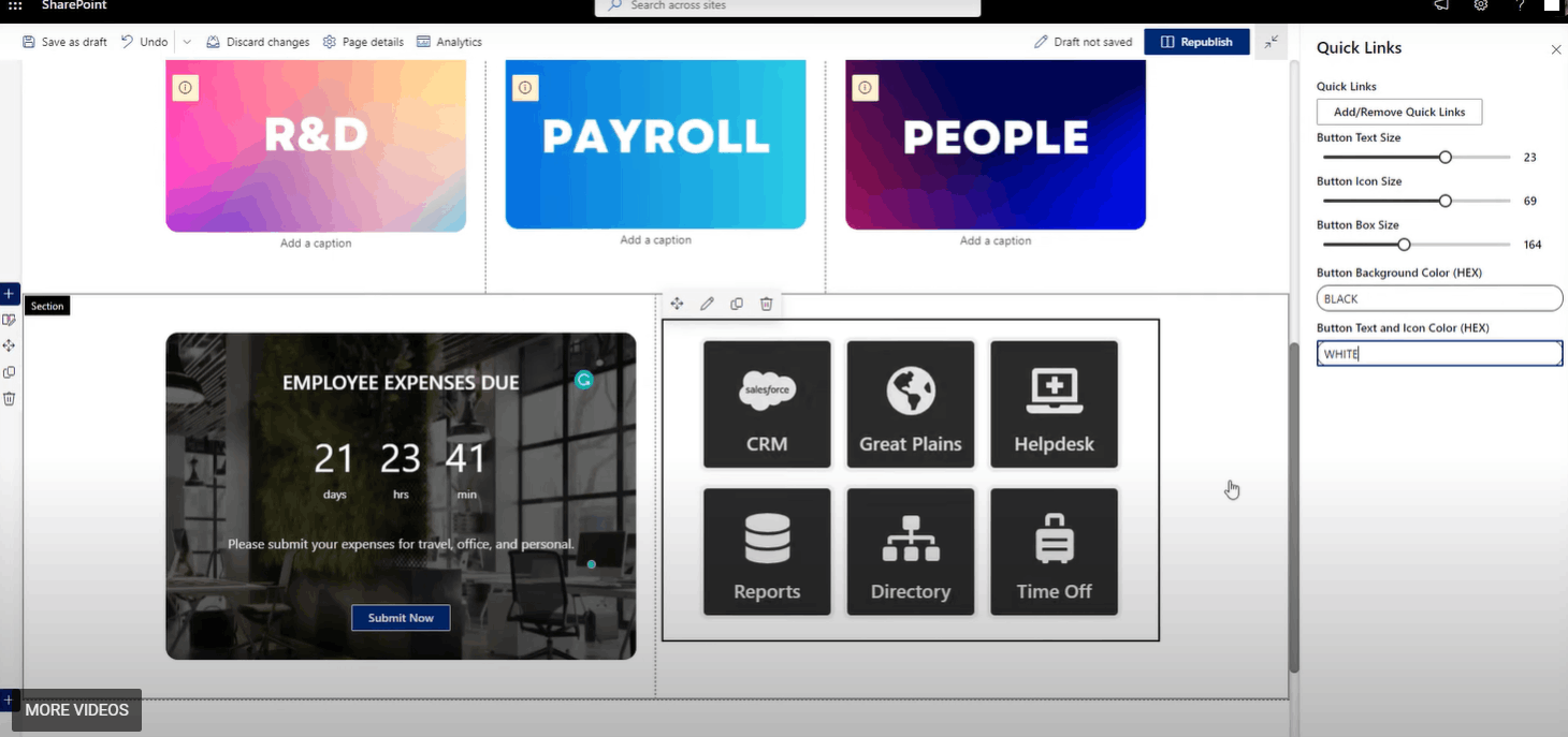 Looking for any tools or apps that allow Sharepoint communication sites ...
