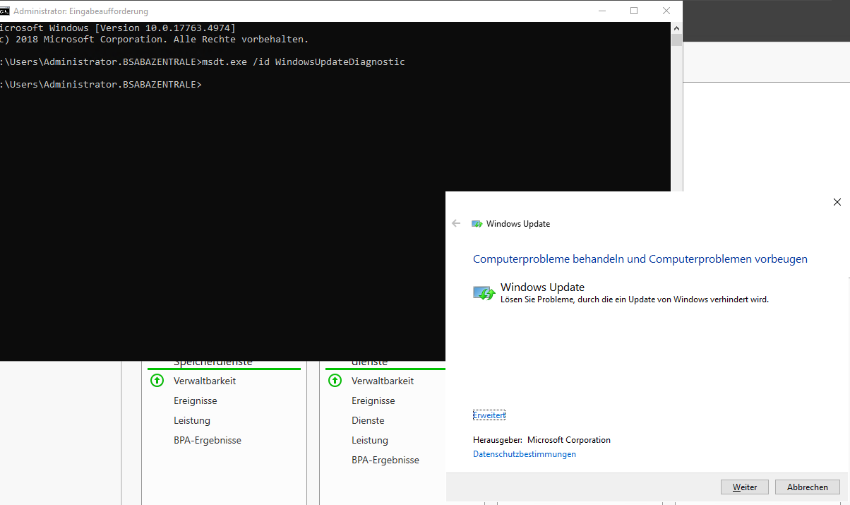 troubleshootopencmd