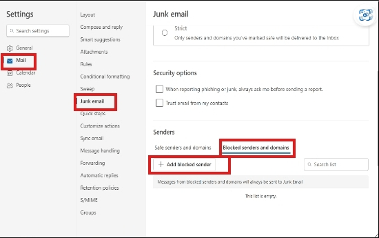I am receiving junk and spam email directly to my focused inbox ...