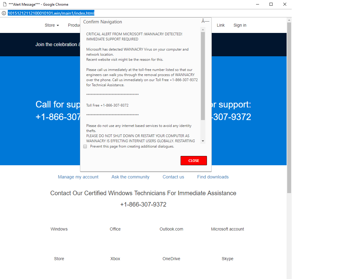 Random POPUP Need Help! - Microsoft Q&A