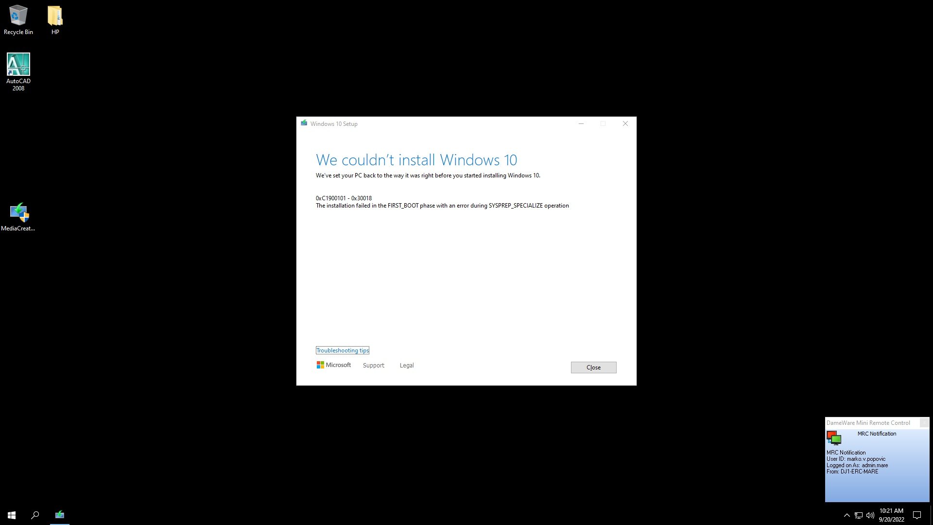 Can not update 32bit version of WIndows 10 - Microsoft Q&A