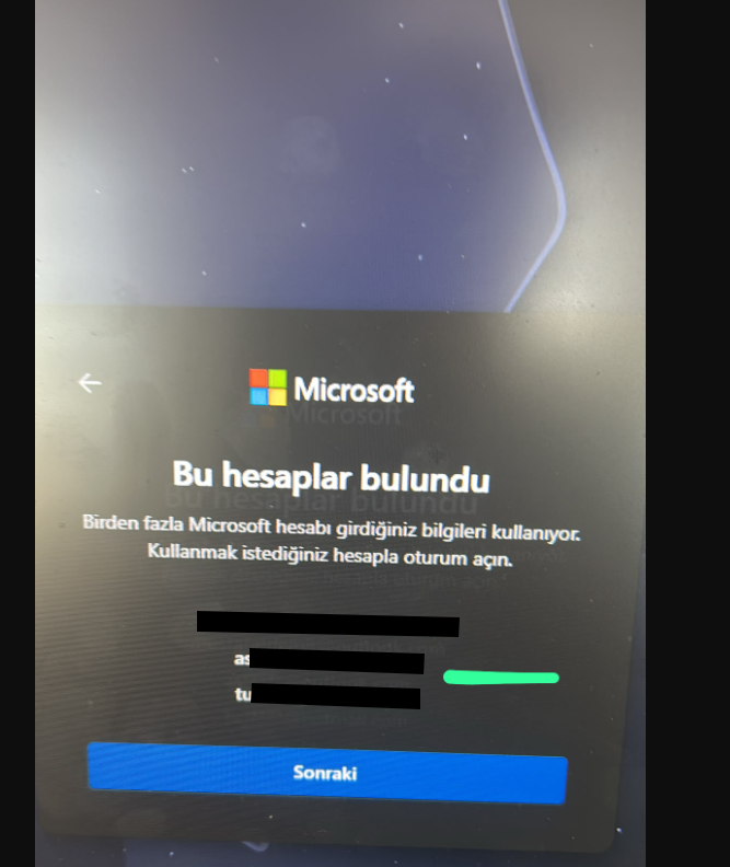 Kullanıcının resmi