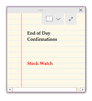 How to remove icons in Quick Notes [OneNote] - Microsoft Q&A