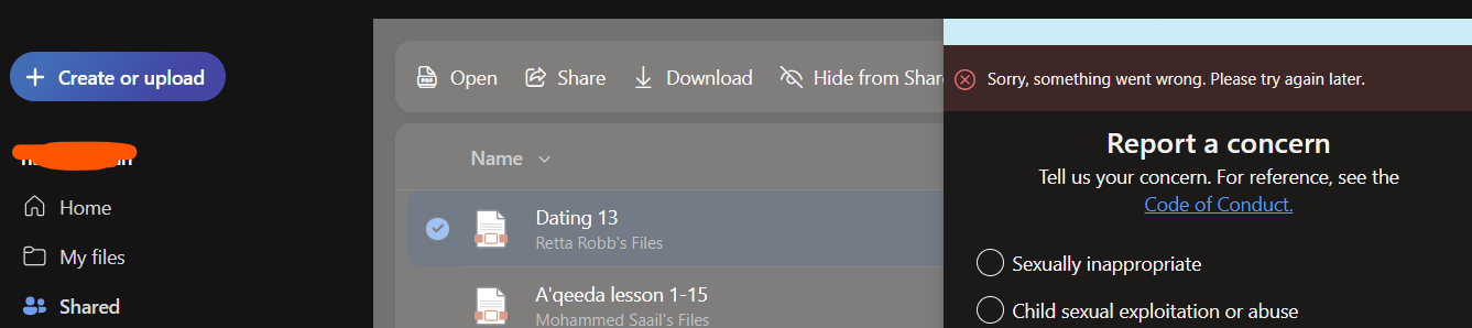 Why cannot i not delete this random concerning shared drive ...