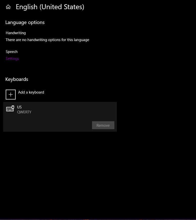 how to remove unwanted language layout in win10 - Microsoft Q&A