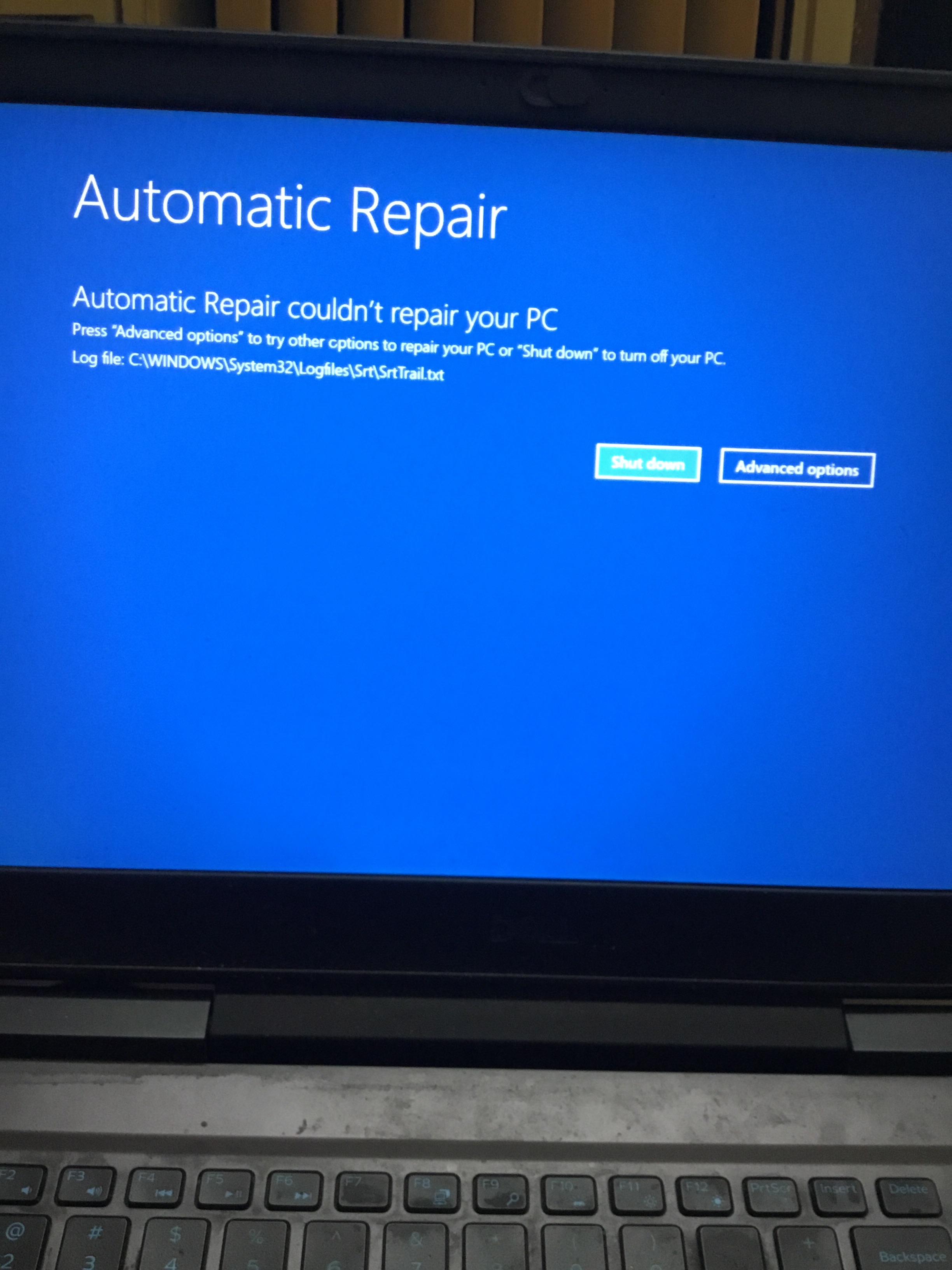 Windows stuck on automatic repair - Microsoft Q&A