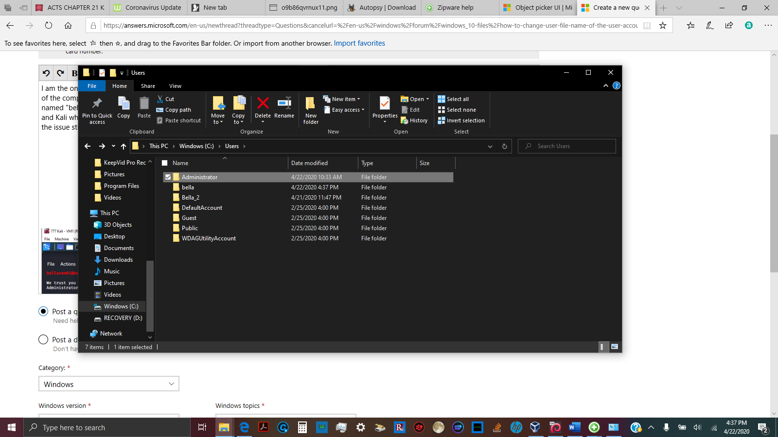 Extracting Files and Accessing Programs - Microsoft Q&A