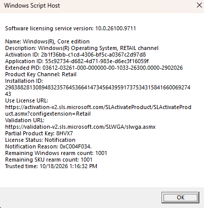 Can't reactivate windows after a reset - Microsoft Q&A