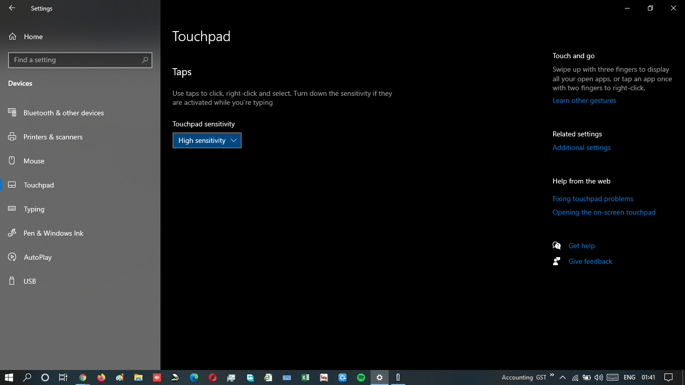 Touchpad Setting(Elan) not available after updating to Version 20H2 in ...