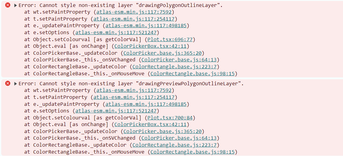 Unable to set Preview colors to the drawing layers in Azure Maps ...