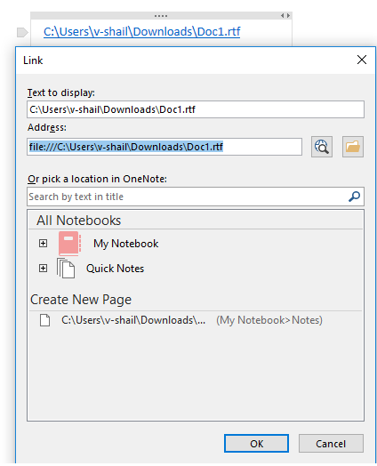 Automatic updates of documents in OneNote - Microsoft Q&A