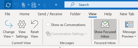 Outlook blue bar - Microsoft Q&A