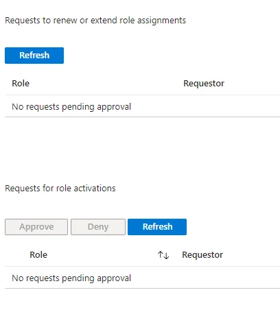 r/AZURE - PIM Approval request doesnt show up to approve.. But Email Does