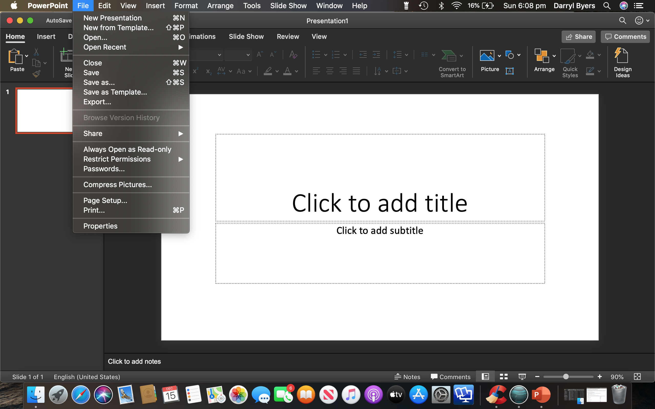 File menu missing from Ribbon Office 365 for Mac - Microsoft Q&A