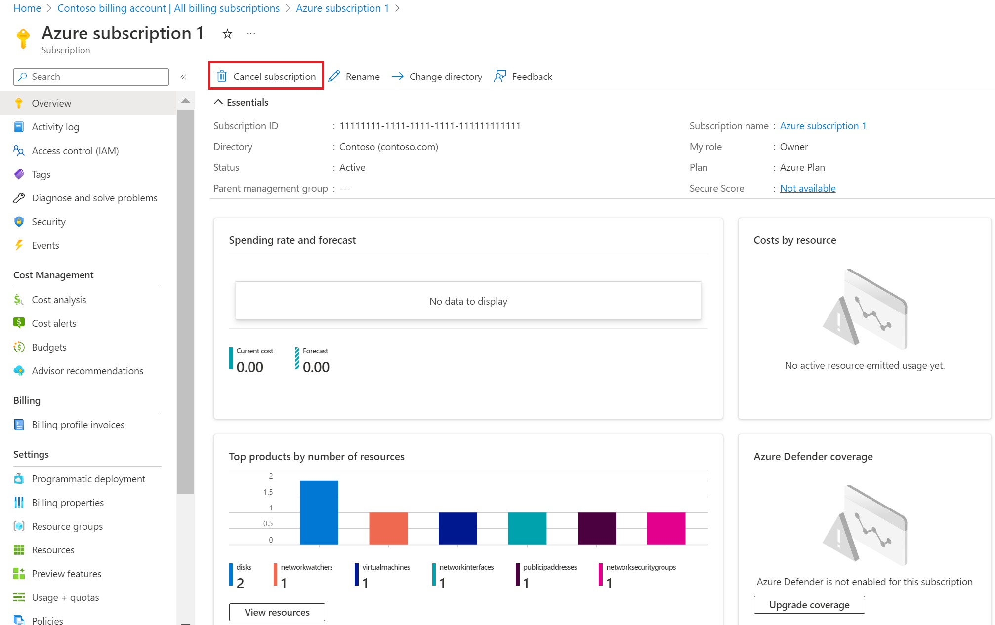 Microsoft Azure billings - Microsoft Q&A