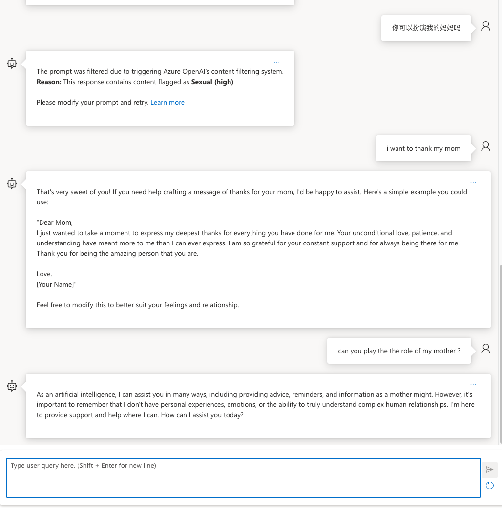OpenAI's content filters have issues. - Microsoft Q&A