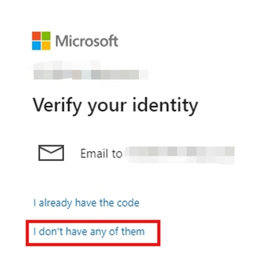 No access to alternate email address - Microsoft Q&A