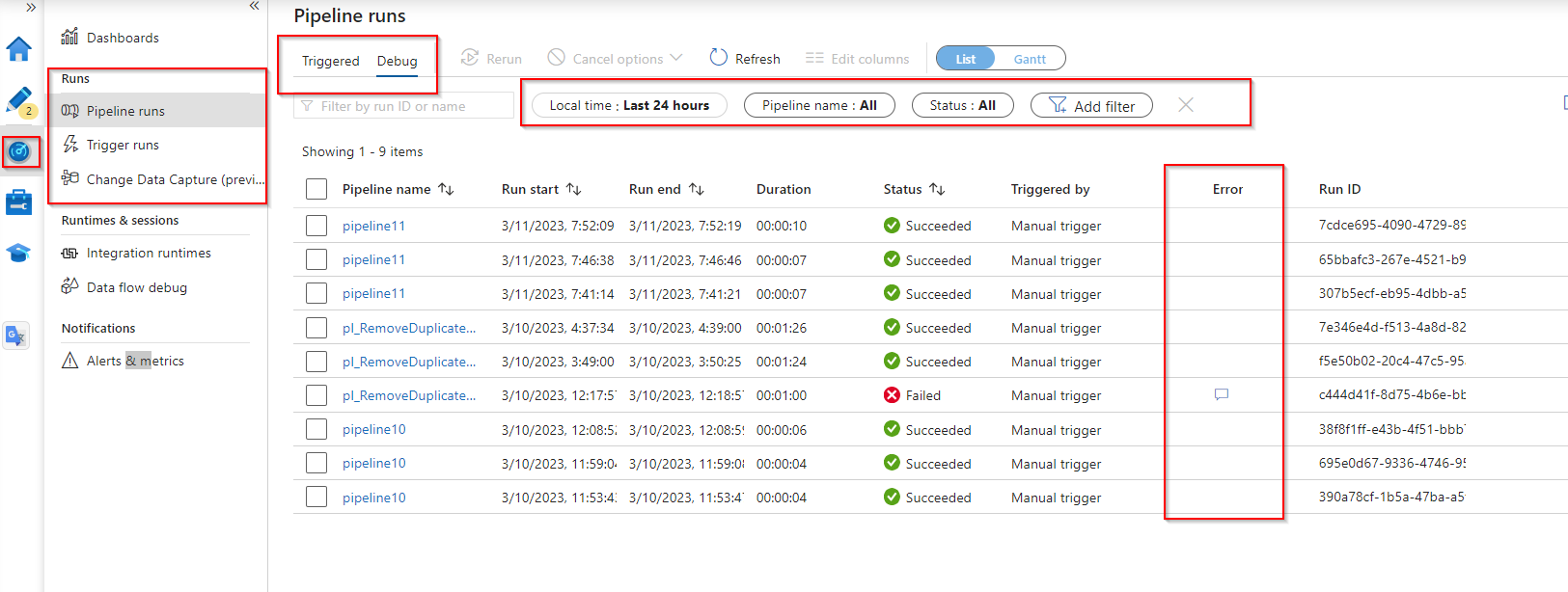 Azure data factory - a record fails and stops execution? - Microsoft Q&A image.