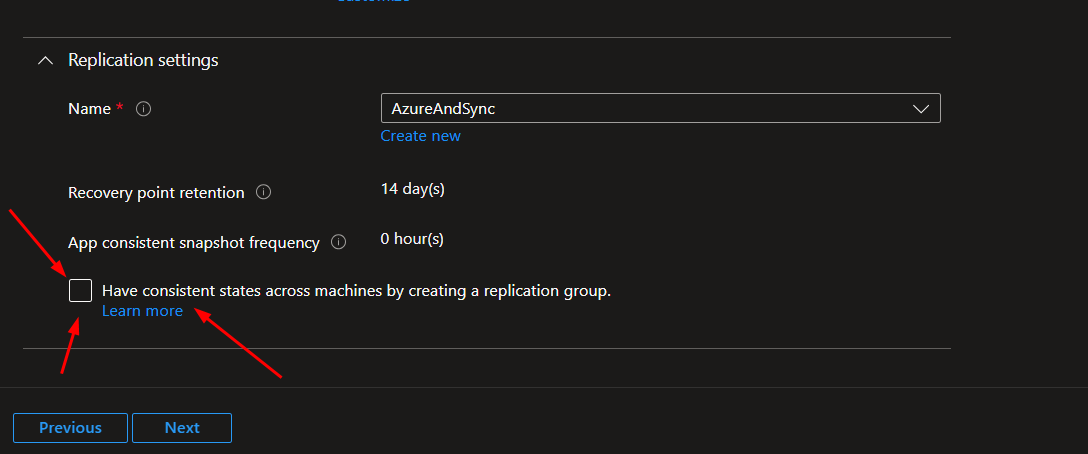 Consistency Point Objective and Azure Site Recovery - Microsoft Q&A