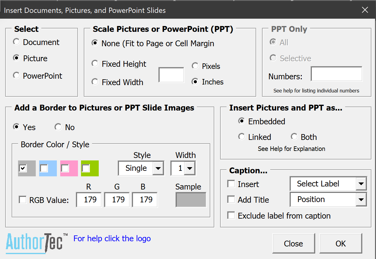 inserting pictures - Microsoft Q&A