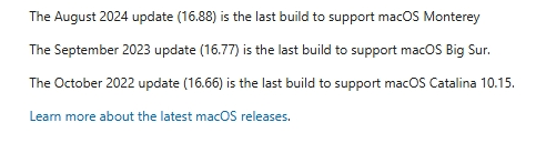 How to install Microsoft 365 on an old Mac that cannot install MacOS 13 ...
