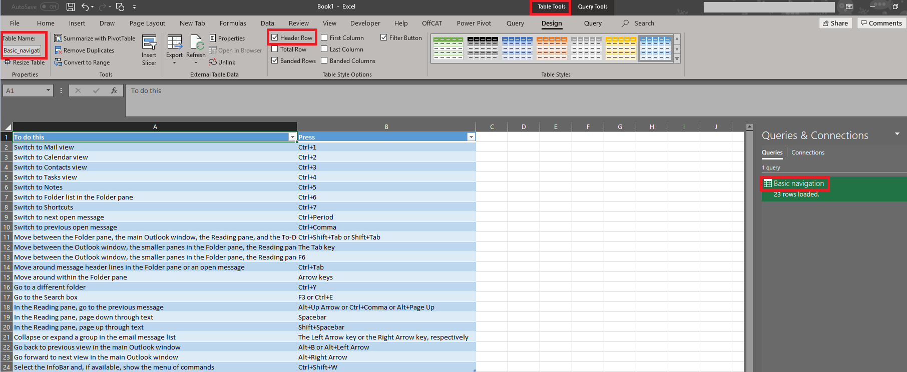 Power Query Advanced Editor: Where is a web table's heading stored ...