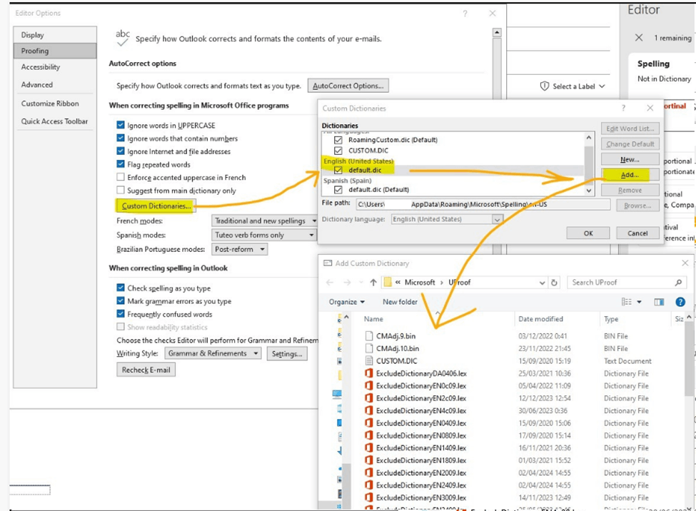 Working with multiple proofing languages - Microsoft Q&A