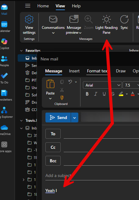 Outlook misspelled word Highlights black - Microsoft Q&A