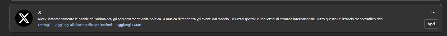 Edge Web App X