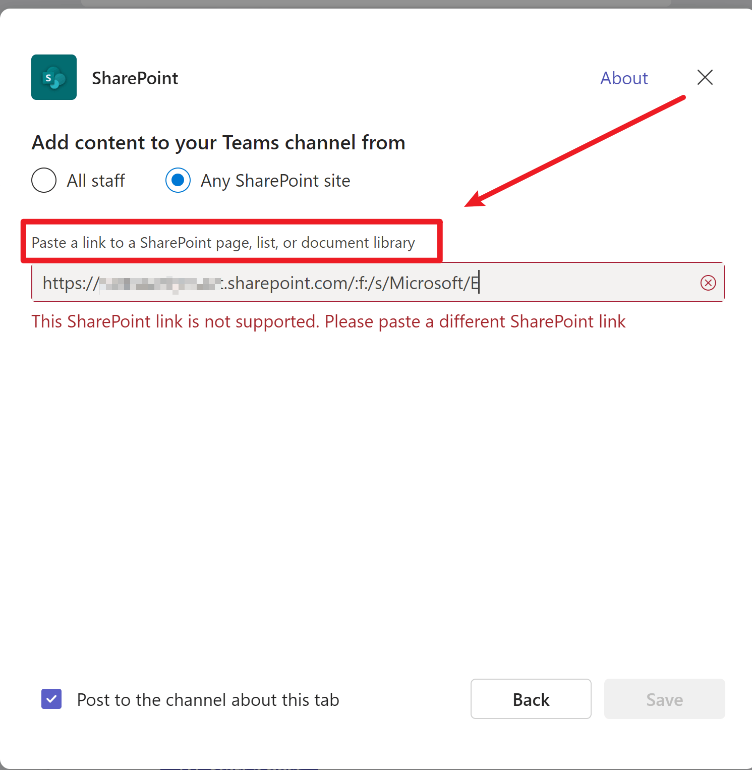 How do I add a Sharepoint site to a teams channel? - Microsoft Q&A
