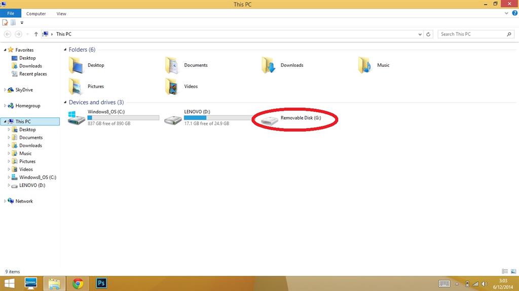 External USB CD/DVD drive will recognize as removable device and it ...