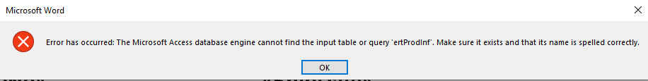 MergeError