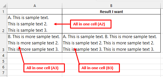 Method to rearrange text to be read horizontally when in a list form ...