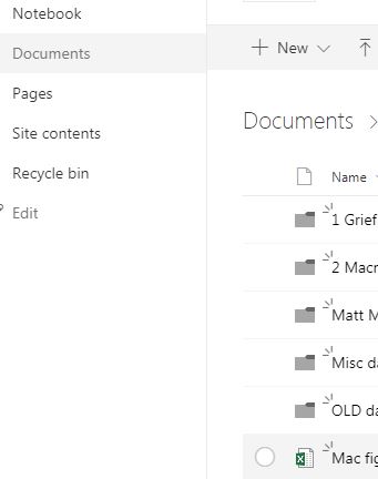 What does this three point icon mean next to my files in Sharepoint ...
