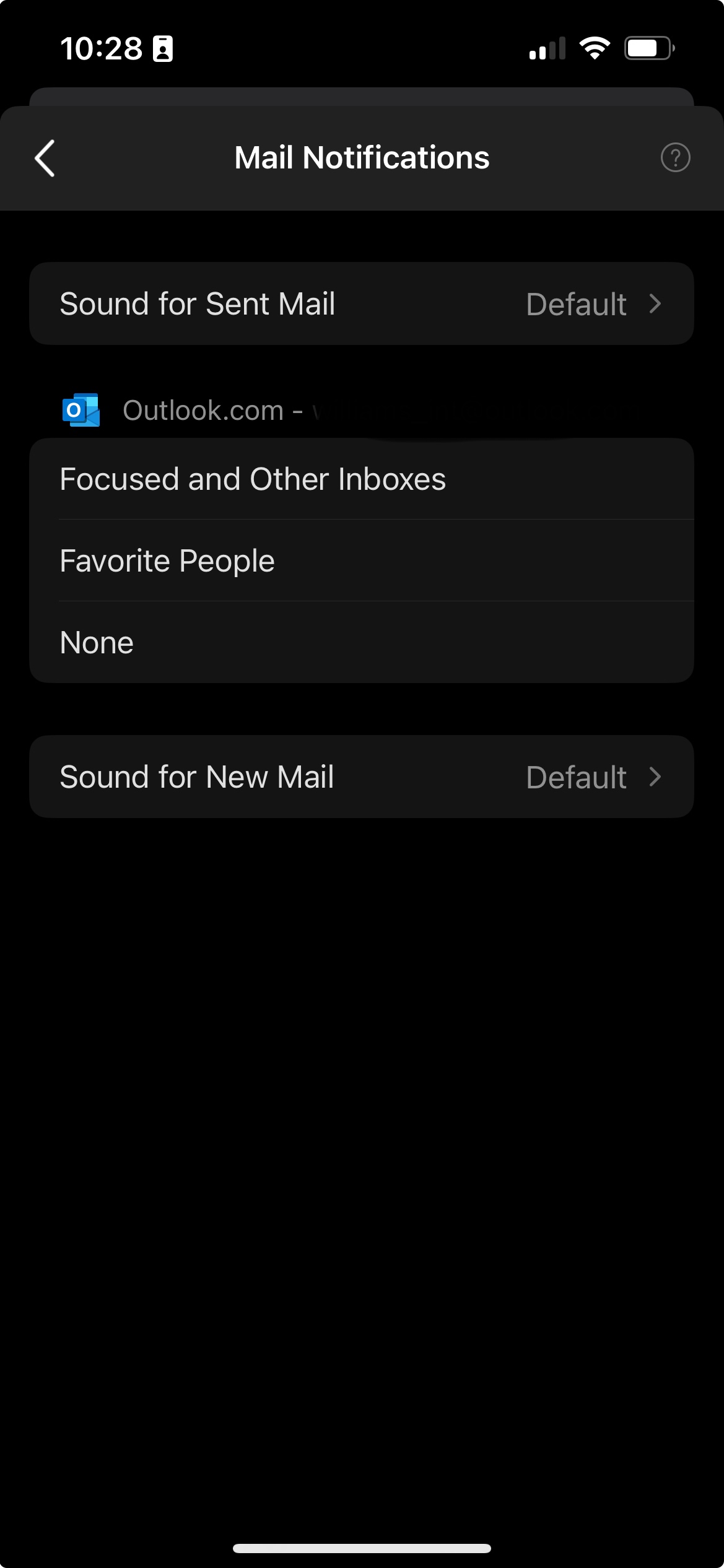 Automatic Sync - notifications for subfolders in Outlook mobile for iOS ...