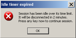 idletimeout
