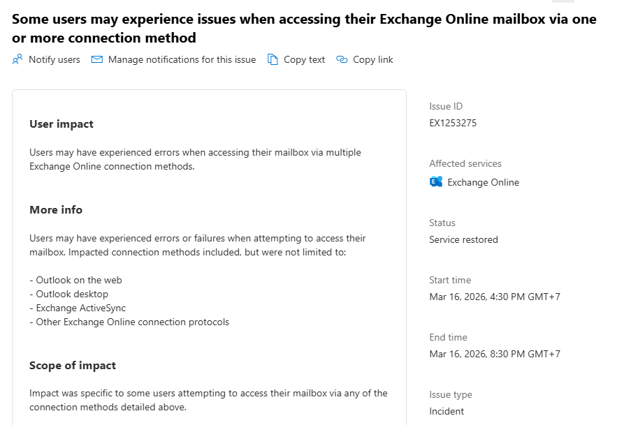 Outlook 365 says: trying to connect but never completes - Microsoft Q&A