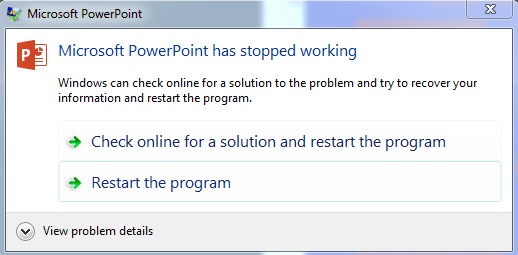 Problem in powerpoint when inserting a video file - Microsoft Q&A