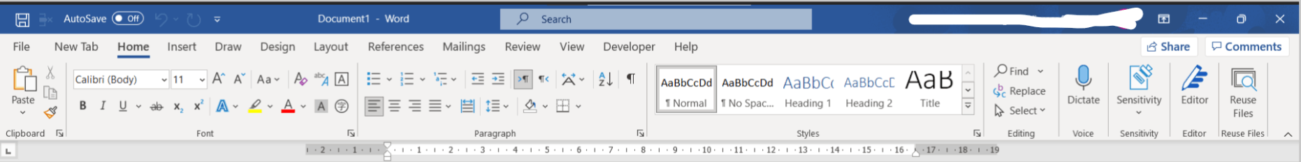 Why is the top pane so thick in the new office UI? How to make it less ...