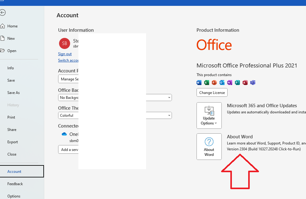 Where are the settings for Word in latest MS 365? - Microsoft Q&A