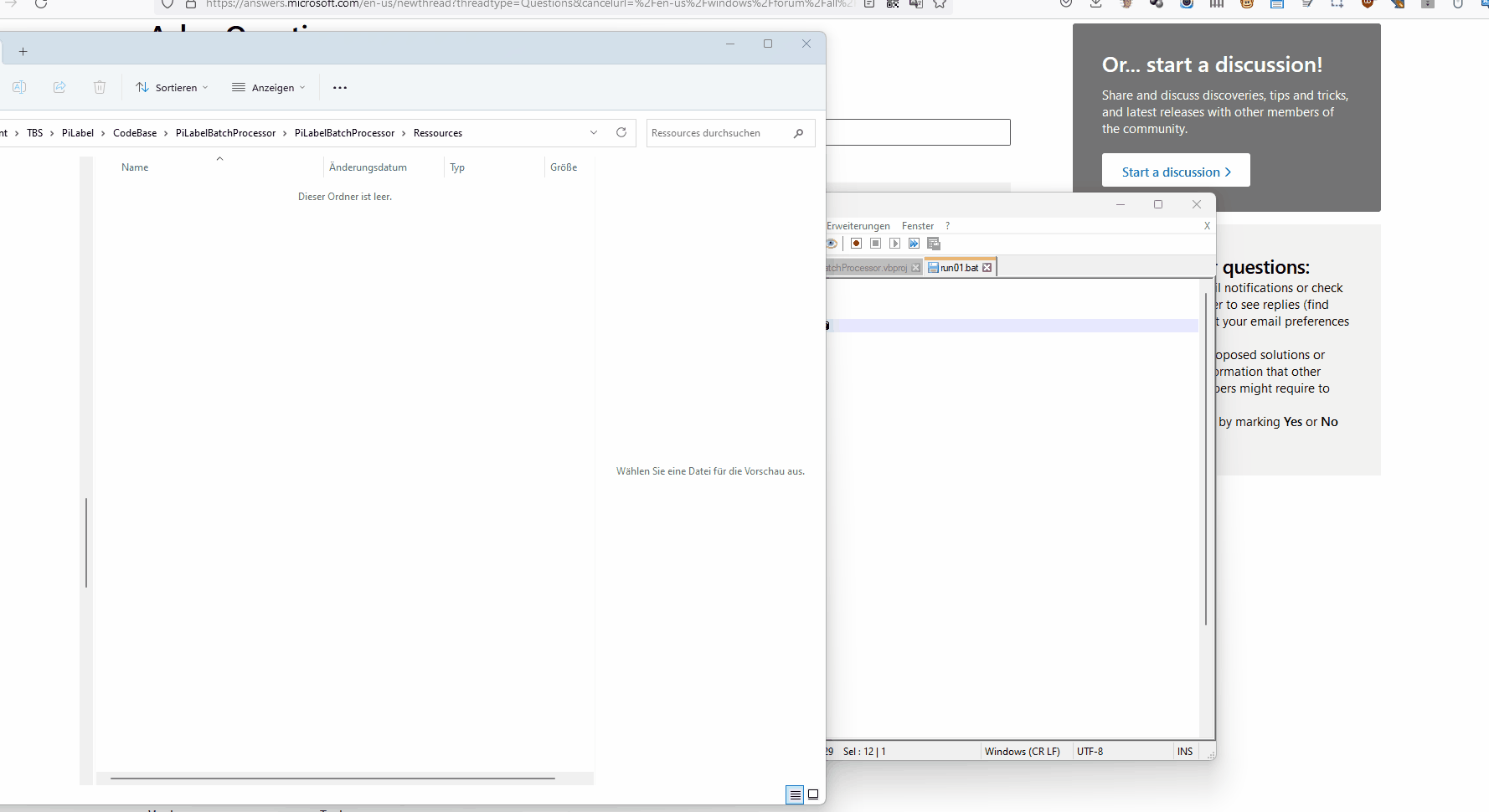 Windows 11 Explorer crashing on Context menu - Microsoft Q&A