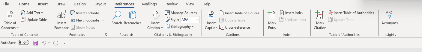 The references tab is greyed out, language proofing does not work and ...