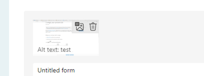 Microsoft forms images - Microsoft Q&A