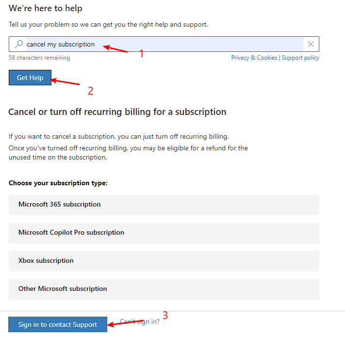 I get invoices for a account that does not exist - Microsoft Q&A