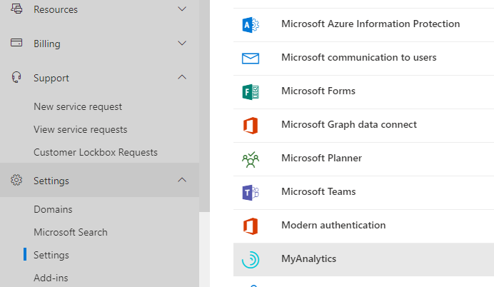 Deactivate/disable Workplace Analytics globally - Microsoft Q&A